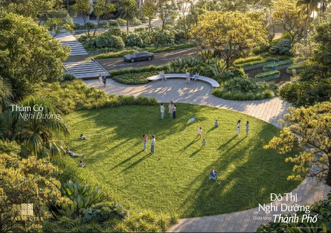 Multi-layered botanical greenery and community park at Palm River