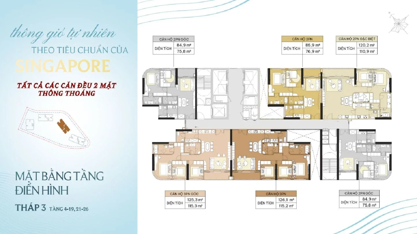Typical Floor Plan — Tower 3 Palm River