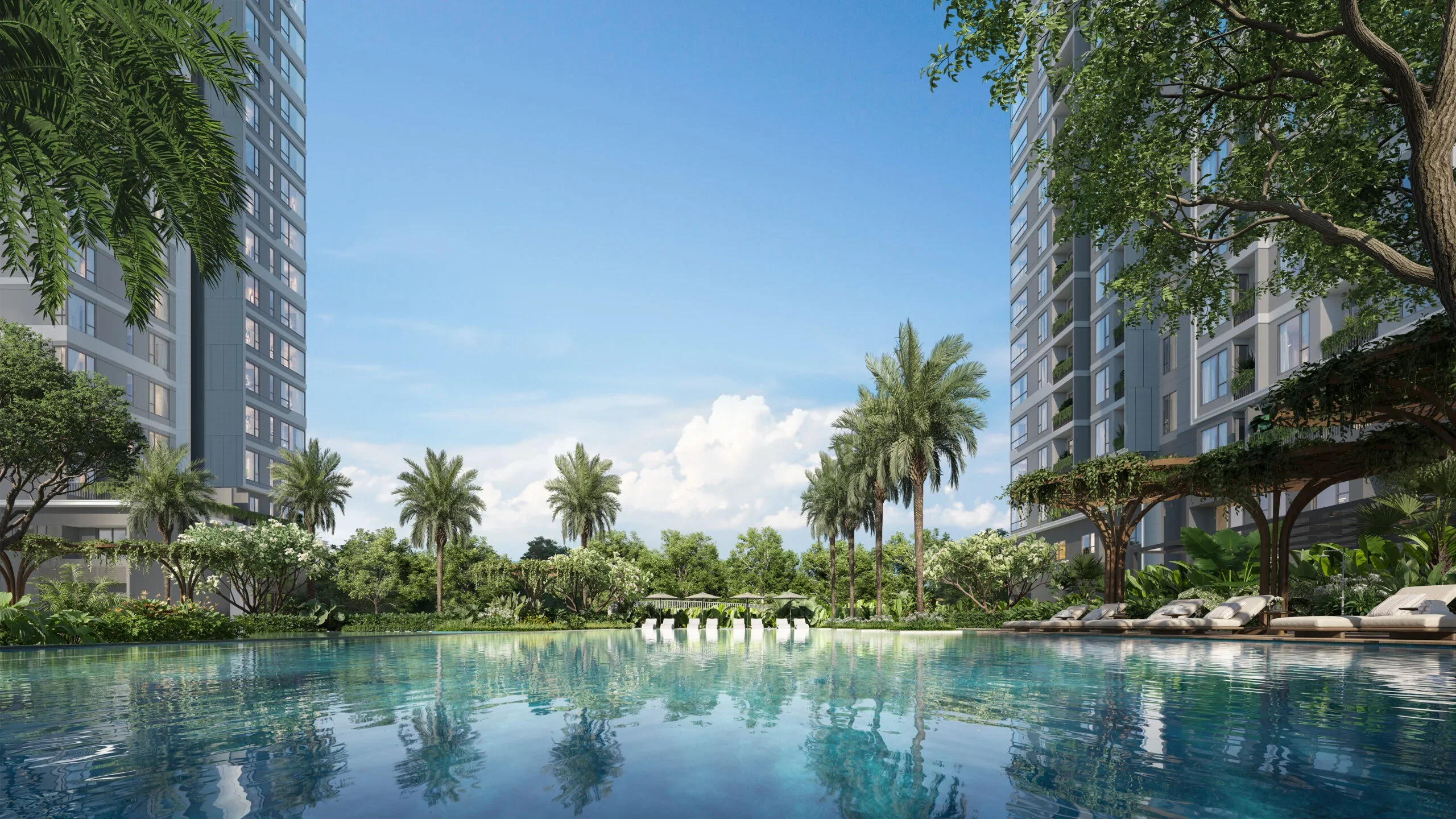 Tổ hợp hồ bơi công nghệ điện phân muối khoáng Galaxy Pool nâng niu sức khỏe cư dân mọi lứa tuổi